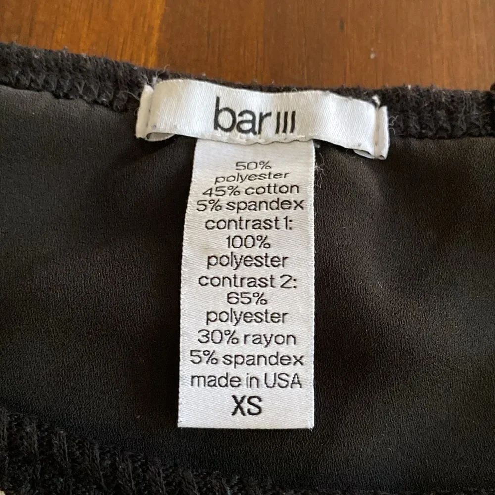 Bar III Waffled Layered Sweater - Picture 2 of 5